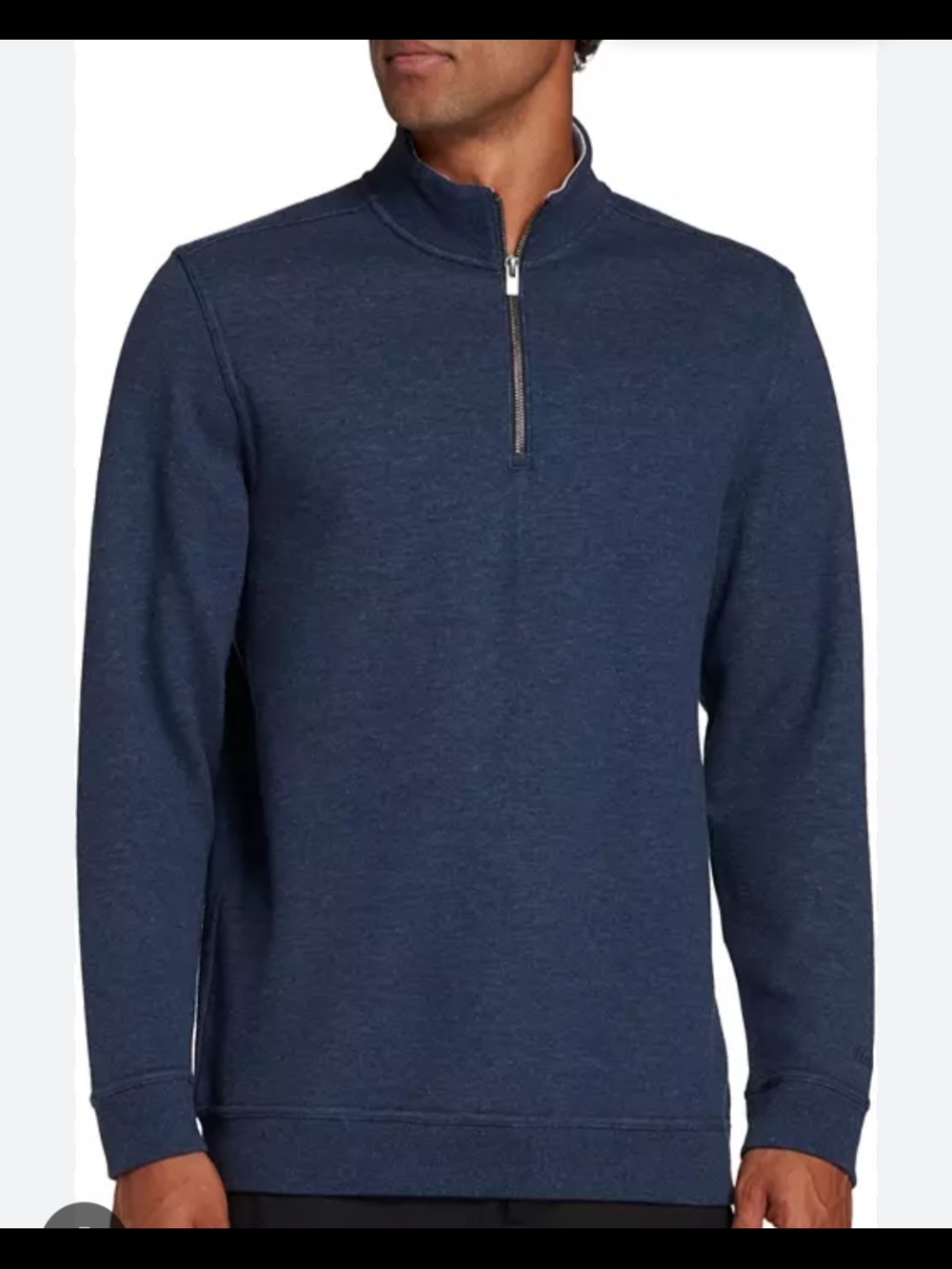 Walter Hagen Men's Performance 11 Pique Midweight 1/4 Zip Golf Pullover